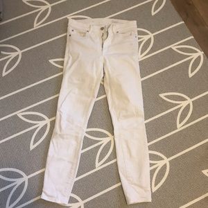 Gap high waist skinny jeans